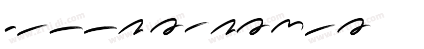 Penna Swashes字体转换